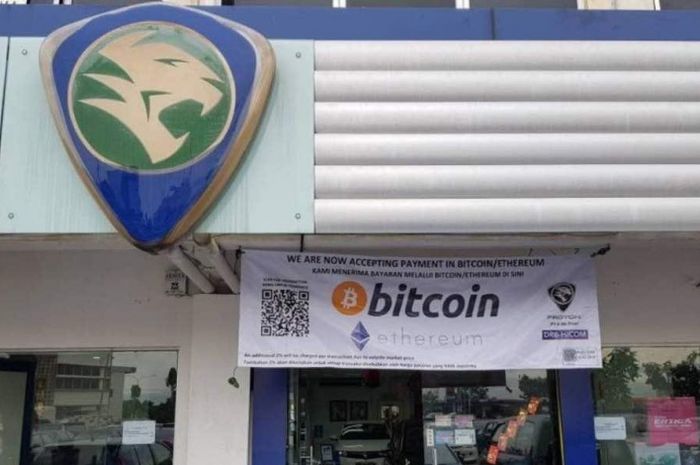 Beli mobil pakai Bitcoin