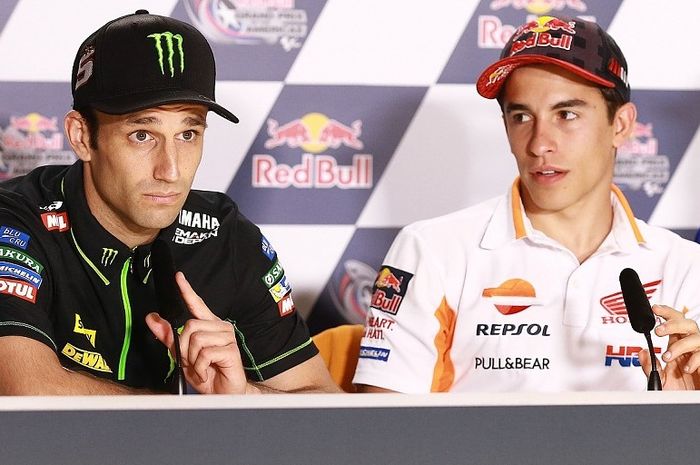 Johann Zarco dan Marc Marquez