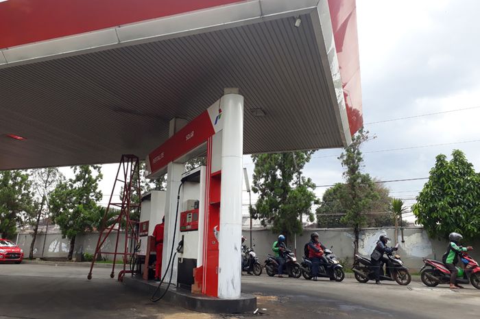 Ilustrasi SPBU Pertamina