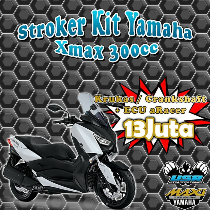 Paket Strokter Kit Yamaha XMAX 300 cc Ultraspeed Racing