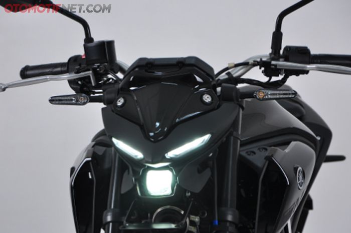 Yamaha MT-25 versi 2020 punya headlamp mirip alien dan shock up side down.