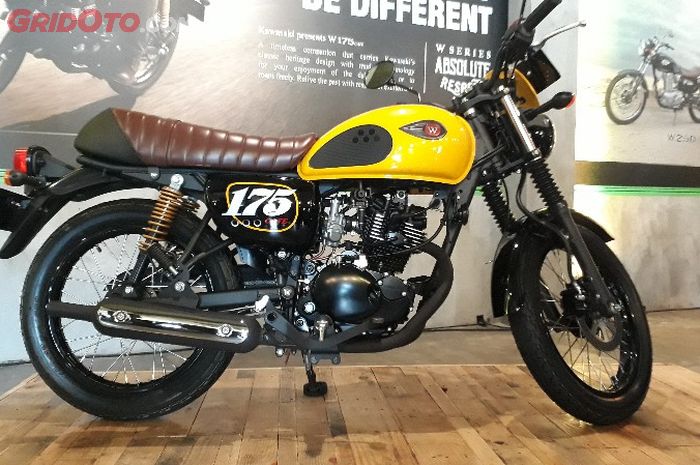 Kawasaki W175 Cafe resmi diluncurkan