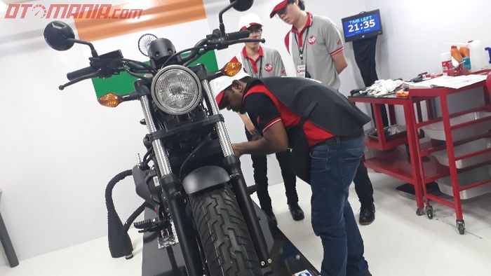 India menjadi salah satu negara yang mengikuti Honda Asia-Oceania Motorcycle Technician Skill Contes