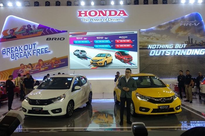 Di ajang GIIAS Surabaya, Honda umumkan harga All New Honda Brio di Surabaya