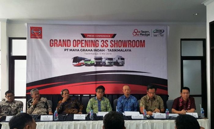 Dealer baru Hino di Tasimalaya semula hanya 1S, kini ditingkatkan menjadi 3S