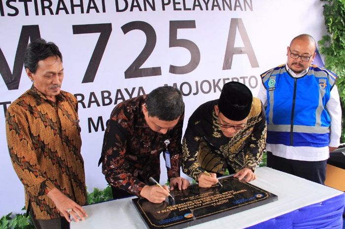 Peresmian Tempat Istirahat dan Pelayanan (TIP) 725A oleh Jasa Marga