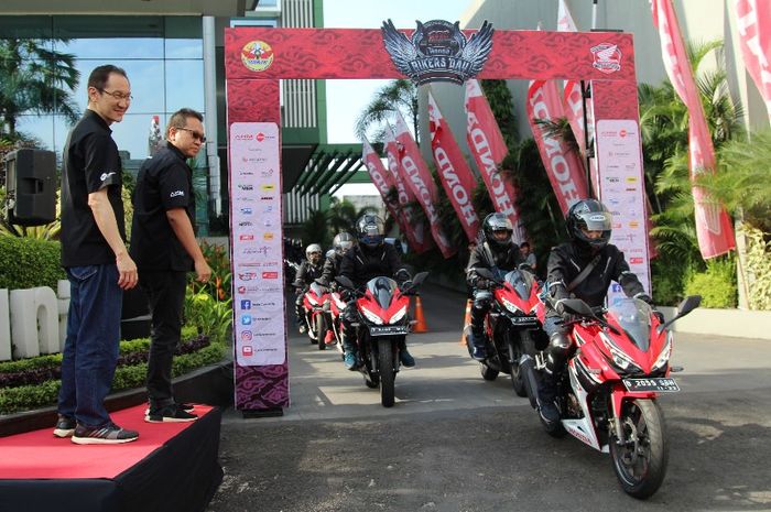 Turing menuju Honda Bikers Day dimulai dari Tasikmalaya