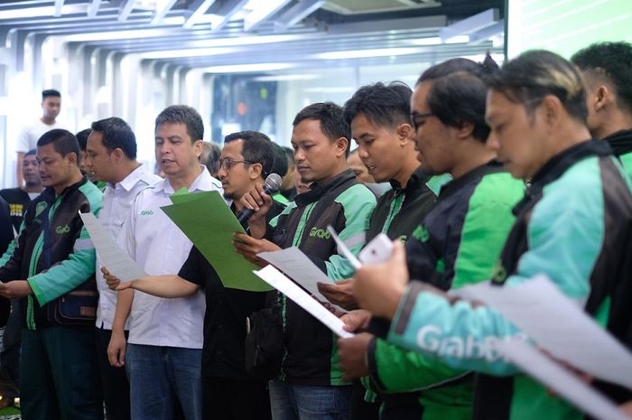 Komunitas &amp; manajemen Grab deklarasikan komitmen bersama untuk menjaga Kamtibmas
