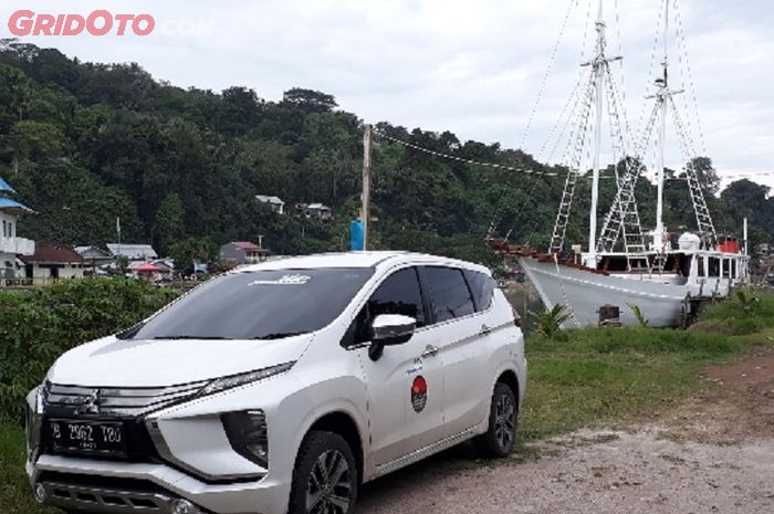 Mitsubishi Xpander tiba di Kota Padang