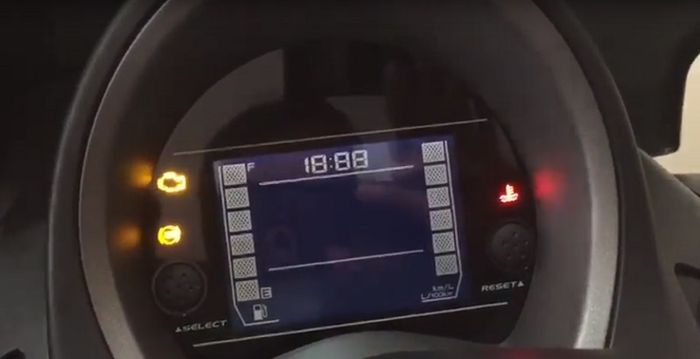 Speedometer Yamaha NMAX yang baru
