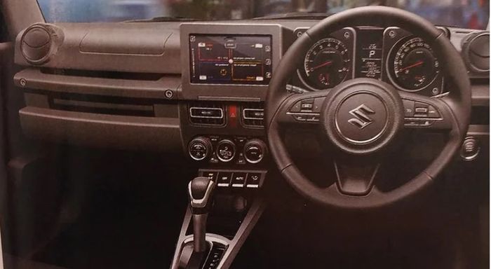 Renderan interior Jimny berdasarkan patern desain yang beredar