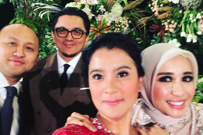 Pernikahan Laudya Cynthia Bella Dihadiri Ananda Mikola