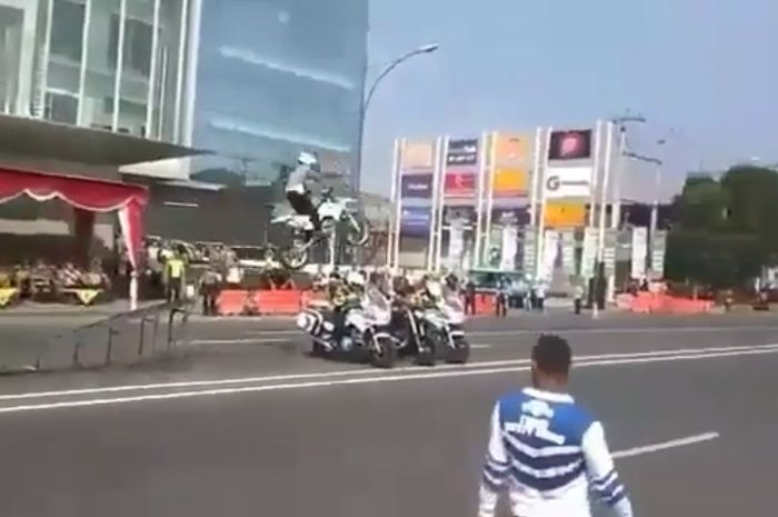 Detik-detik saat Polisi gagal mendarat