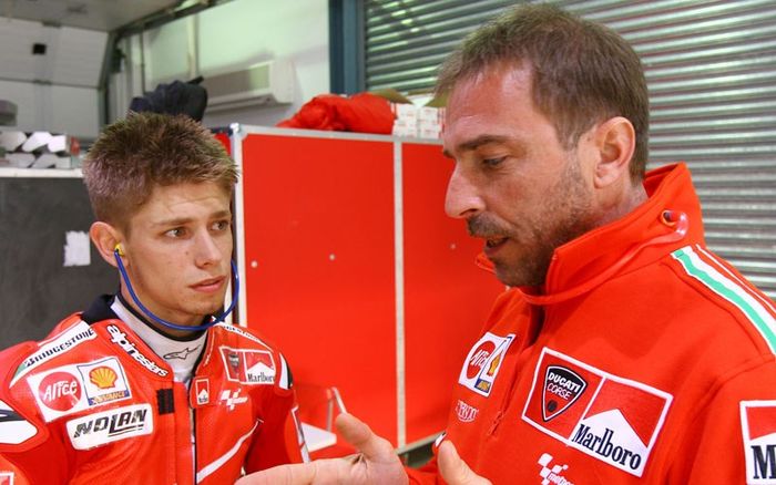 Saat bersama Ducati, Livio Suppo mengantar Casey Stoner juara dunia MotoGP 2007 