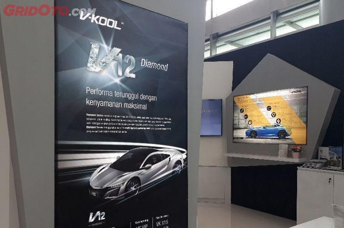 V-Kool ikut meramaikan pameran otomotif di kemayoran