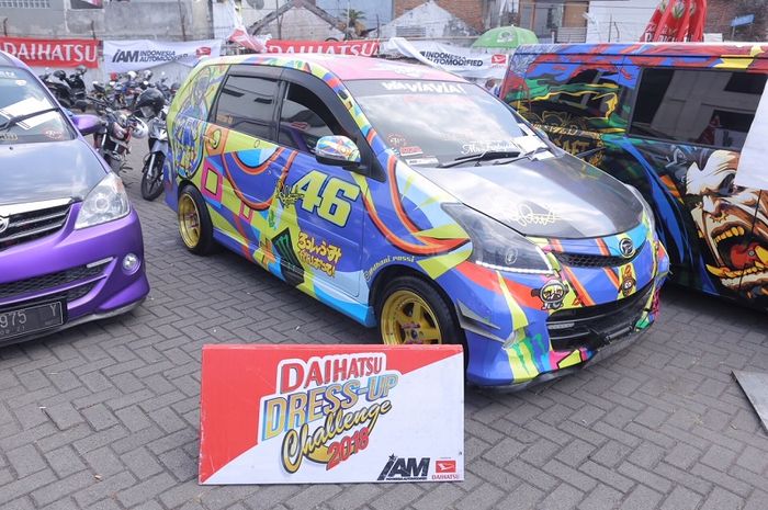 Salah satu Xenia peserta Daihatsu Dressup Challenge seri Malang