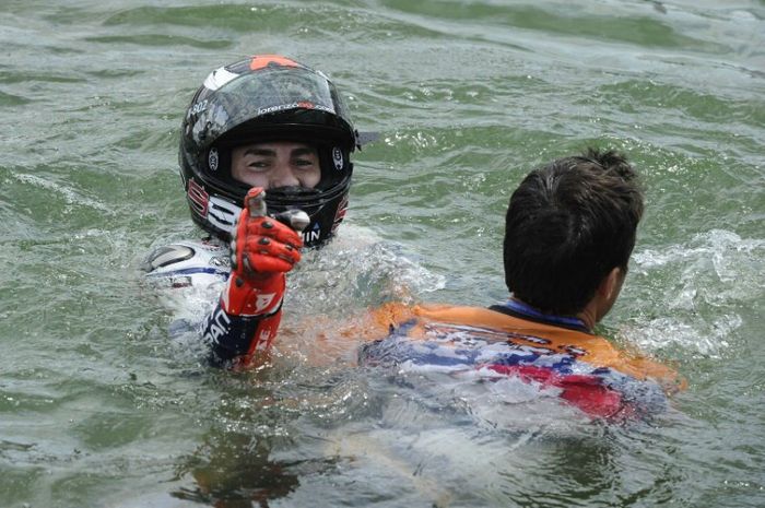 Jorge Lorenzo di 'kolam Jerez' 2010 silam