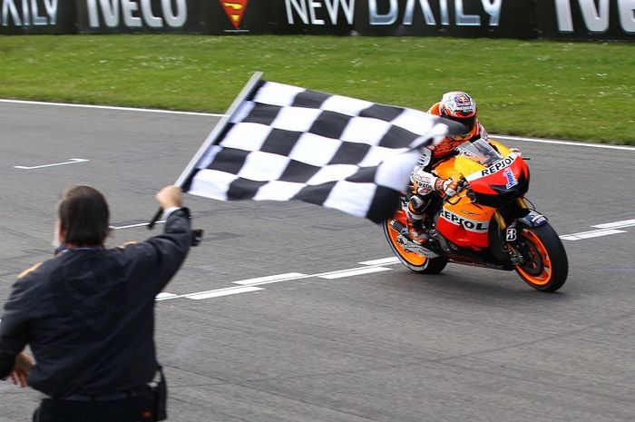 Bendera finis pada MotoGP