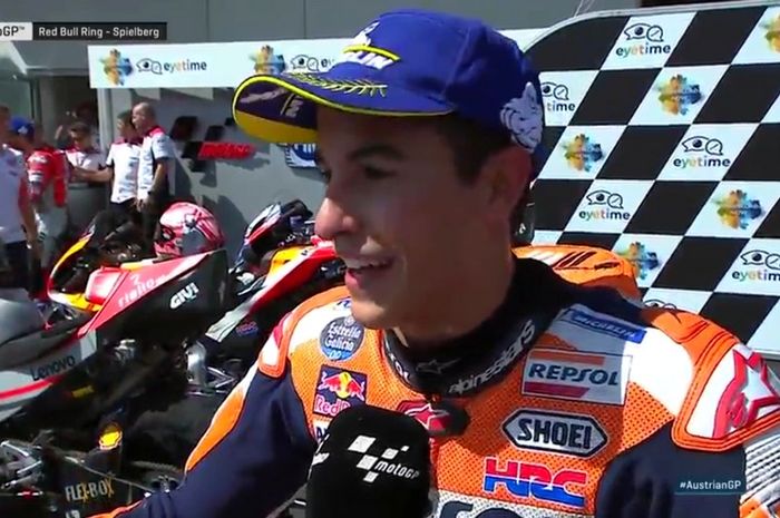 Marc Marquez usai MotoGP Austria 2018