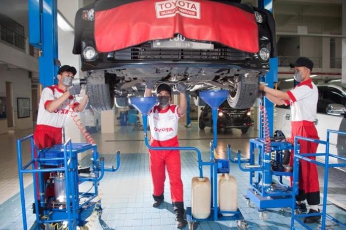 Toyota kasih diskon servis dan suku cadang di bengkel resmi