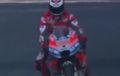 Akhirnya Kaki Jorge Lorenzo Turun Juga Saat Late Braking di MotoGP San Marino