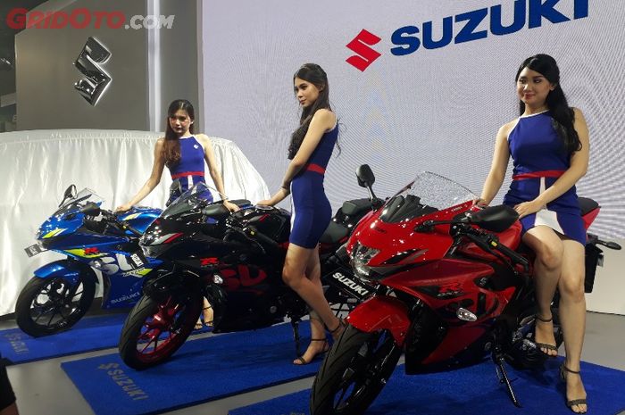 Suzuki GSX-R150 bisa juga jadi hadiahnya, apalagi baru rilis warna baru