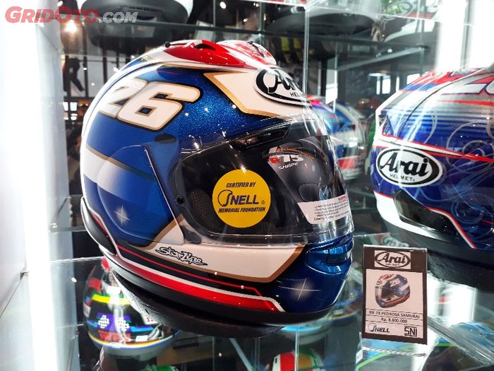 Arai RX-7X model Dani Pedrosa