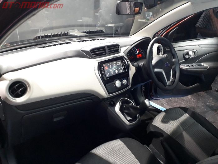 Layout dasbor New Datsun GO dan GO+ tampil dengan desain baru