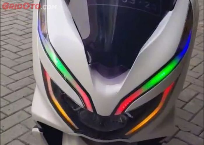 Mau Ganti Lampu Drl Di Honda Pcx Lokal Segini Biayanya Gridoto Com