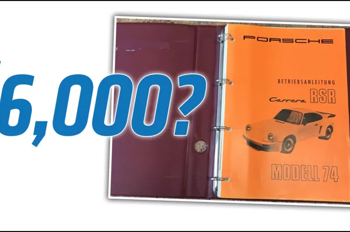 Harga buku manual Porsche Carrera 911