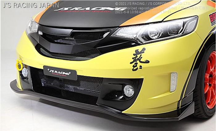 Honda Jazz GK5 pakai full bumper depan J's Racing