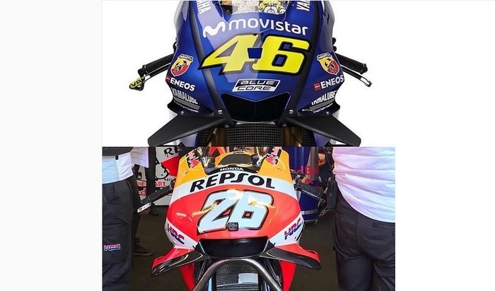 Aero fairing baru Yamaha dan Honda di MotoGP 2018