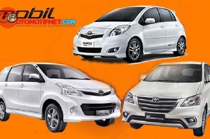 Kolase Toyota Yaris, Avanza Veloz dan Innova