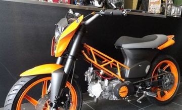 bebek dandan segar warna ktm mendominasi kaki kakinya itu loh gridoto com