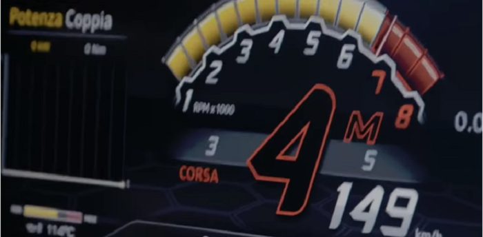 Tampilan speedometer Lamborghini Urus 2018