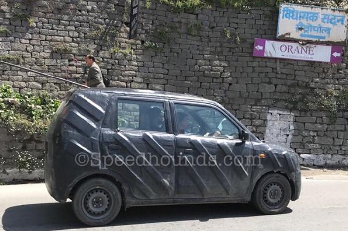 Karimun Wagon R facelift tertangkap kamera di jalanan India