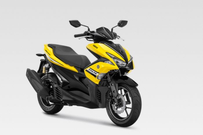 Warna baru Yamaha Aerox R-Version Racing Yellow