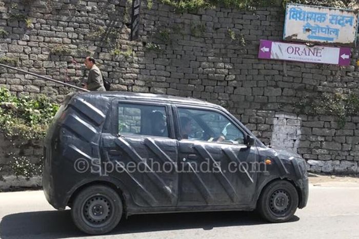 Karimun Wagon R facelift tertangkap kamera di jalanan India