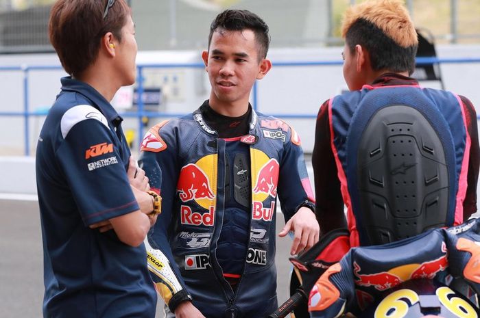 Gerry Salim, satu-satunya pembalap asal Indonesia yang berkompetisi di ajang Red Bull Rookies Cup 20