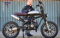 Terlalu Sayang Anak, Mini Cross Rela Di-custom Jadi Scrambler