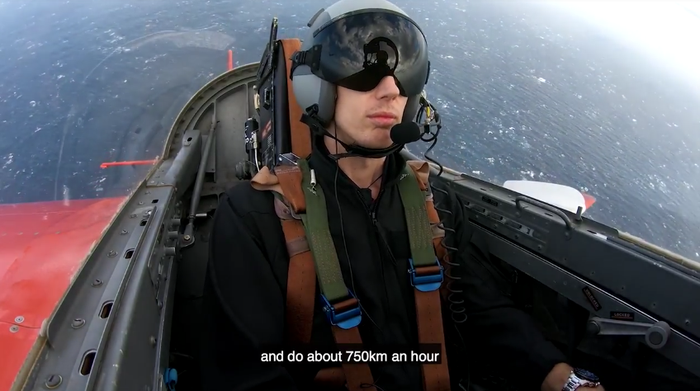 Brendon Hartley merasakan kecepatan jet tempur sekitar 750 km/jam