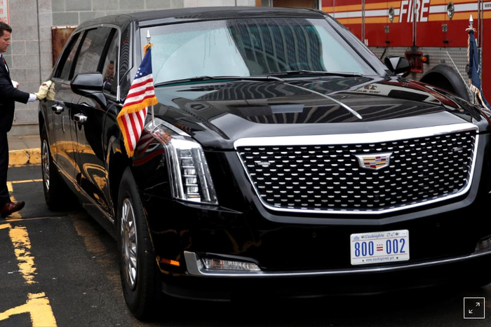 Limousine Cadillac The Beast, Mobil Kepresidenan Amerika Serikat