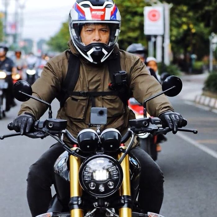 Headlamp LED JW Speaker 8790 juga dipakai di motor Ariel Noah