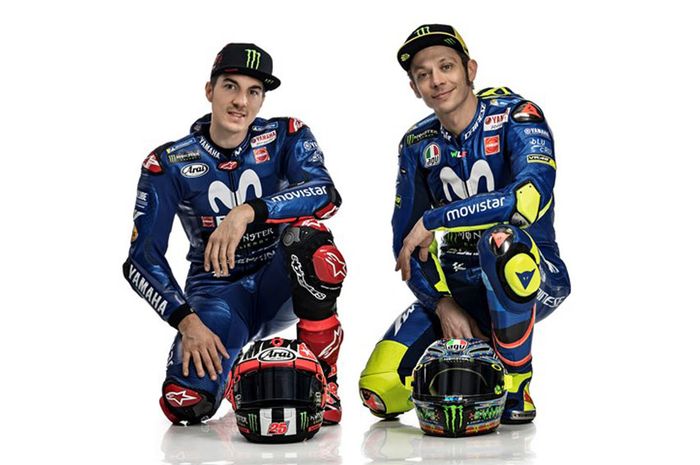 Duo Movistar Yamaha, Maverick Vinales dan Valentino Rossi