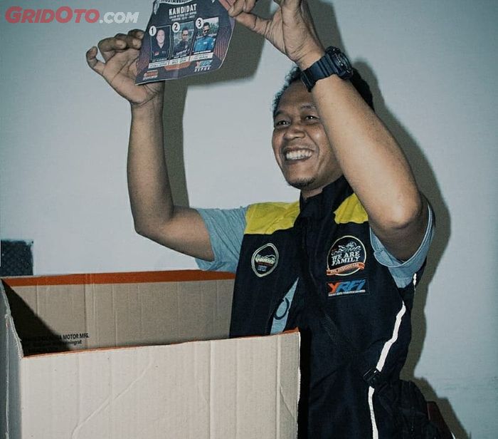 Proses Voting dalam pemilihan Ketua YRFI Depok melalui Musyawarah Kota 2019