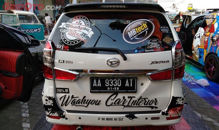 Main Cutting Sticker, Daihatsu Xenia ini Sukses Tampil ...