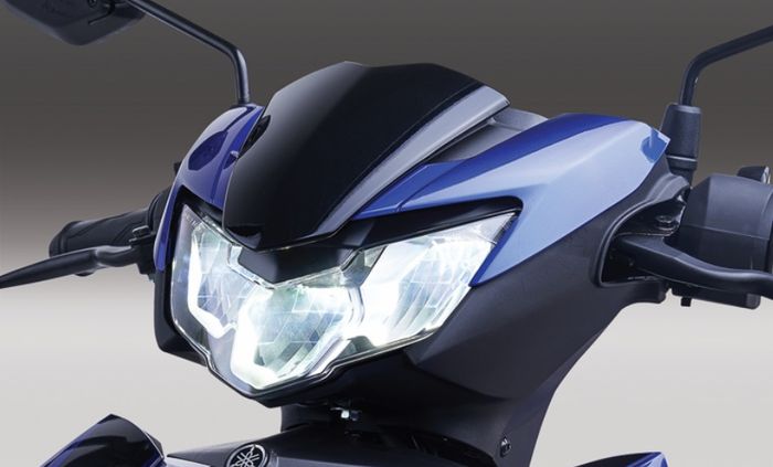Desain headlamp Yamaha MX King 150 facelift