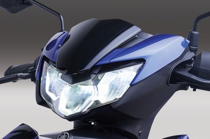 Desain headlamp Yamaha MX King 150 facelift