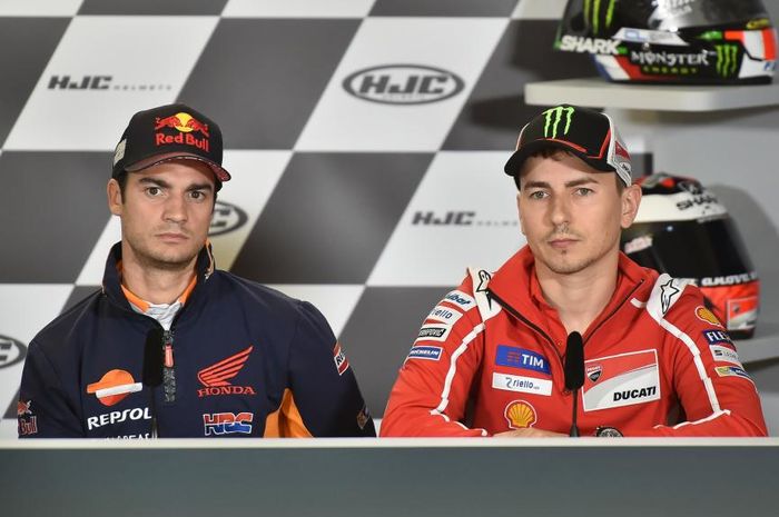 Dani Pedrosa dan Jorge Lorenzo
