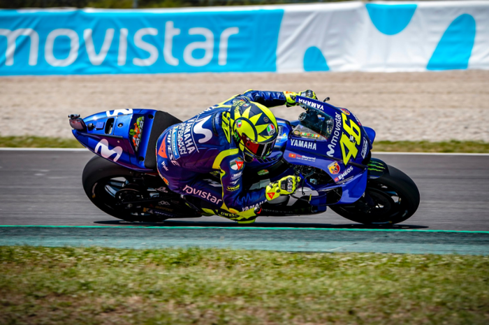 Valentino Rossi di MotoGP Catalunya